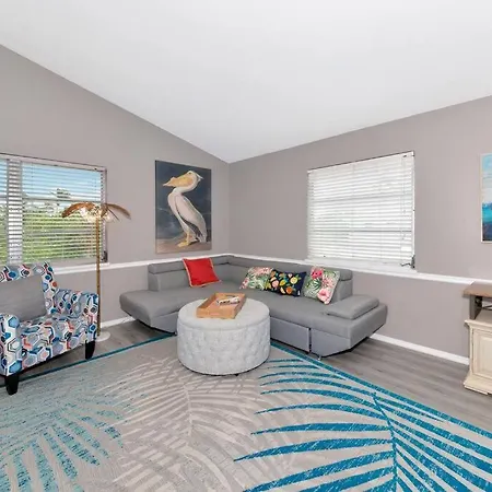 Walk To The Beach - Island Villa Siesta Key Exterior photo